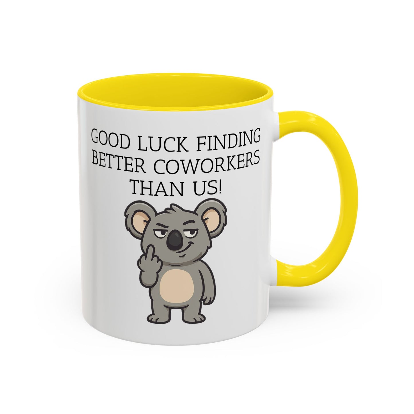 Rude Koala Leaving Mug