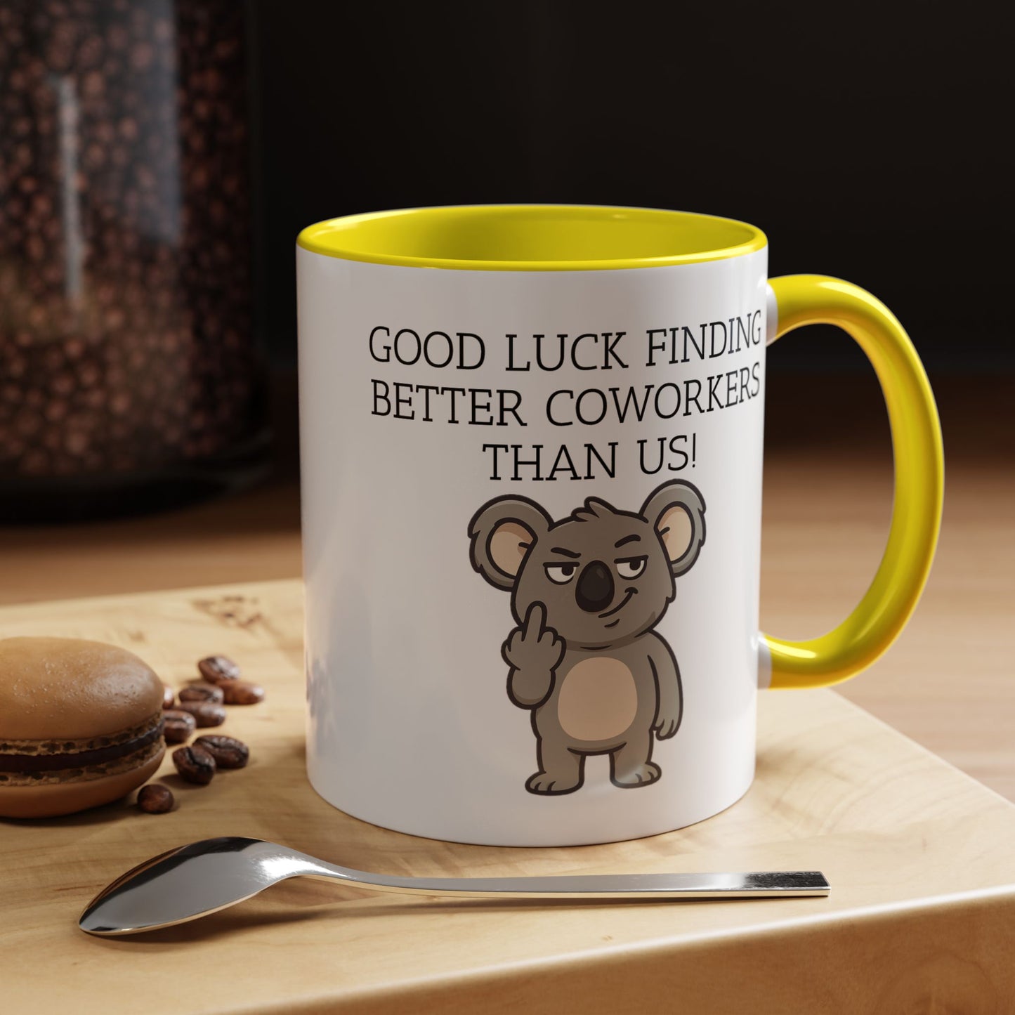 Rude Koala Leaving Mug